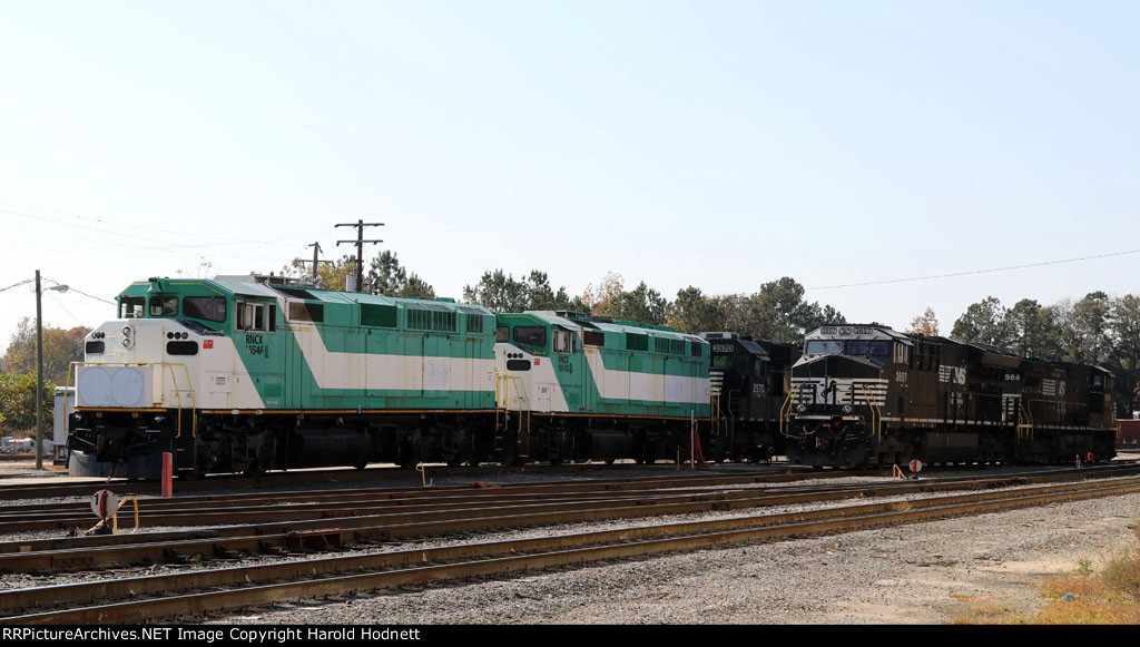 An assortment of locos in NS Glenwood Yard